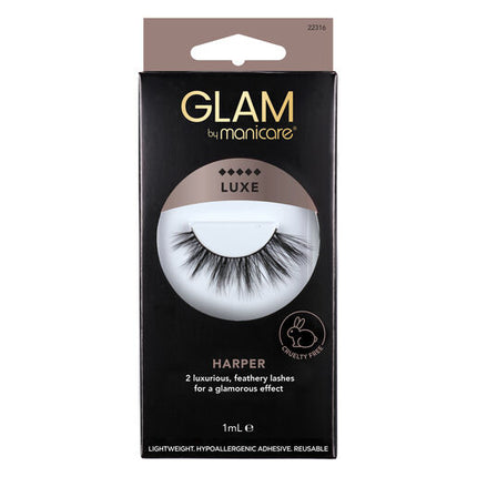 Glam by Manicare 59. Harper Luxe Lashes