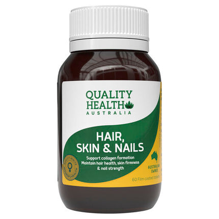 Quality Health Hair, Skin & Nails 60 Tablets