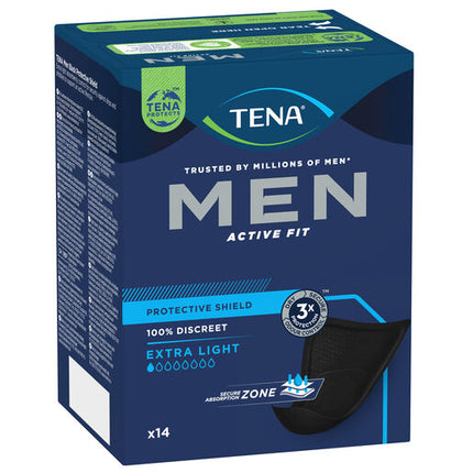 Tena Men Protective Shield Extra Light 14 Pack