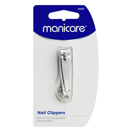 Manicare Nail Clippers With Nail File and Key Chain