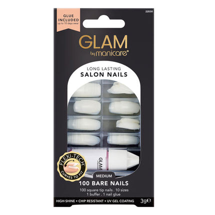 Glam By Manicare Nail Glue Box 100 Nails