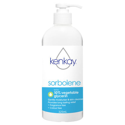 Kenkay Sorbolene With 10% Vegetable Glycerin Pump 325ml