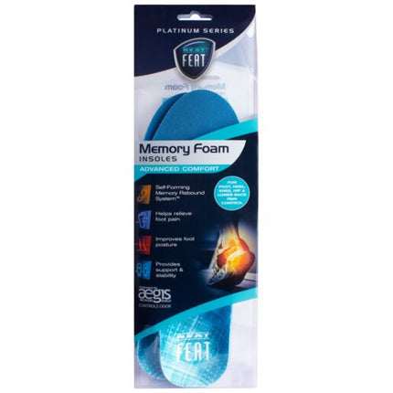 Neat Feat Advanced Memory Foam Insoles Women