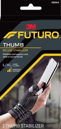 Futuro Deluxe Thumb Stabiliser Black Large/X-Large