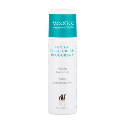 MooGoo Fresh Cream Deodorant Lemon Myrtle 115ml