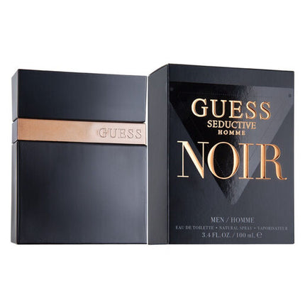 Guess Seductive Homme Noir Eau De Toilette 100ml