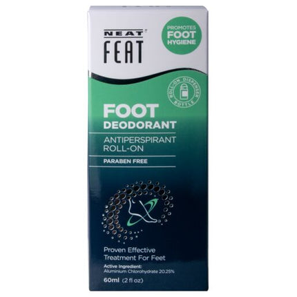 Neat Feat Roll On Foot Deodorant 60Ml