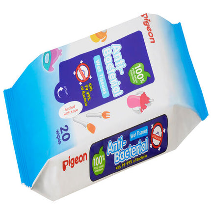 Pigeon Anti Bacterial Wipes 20