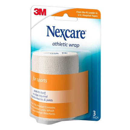 Nexcare Athletic Wrap White 75mm x 4.5m