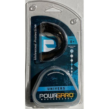 PowrGard Univers Protection for Most Mouth and Sports 8 Years Old to Adult Black
