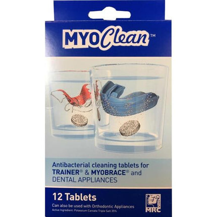 MyoClean Mouth Appliance Cleaning Tablets Pack of 12