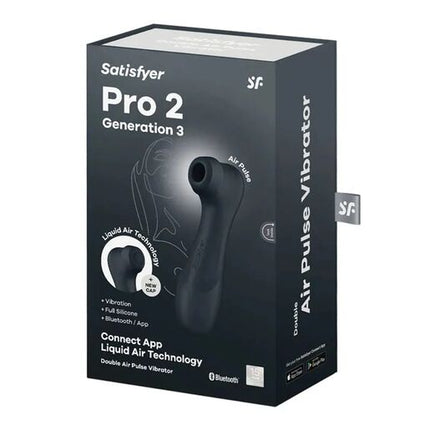 Satisfyer PRO 2 G3 Liquid Vibration Connect APP Dark Grey