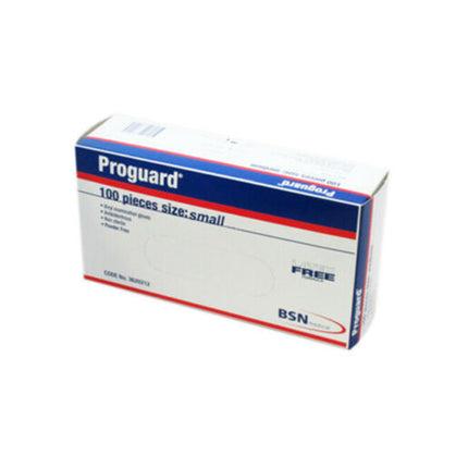 Proguard Examination Vinyl Gloves Small 100PK