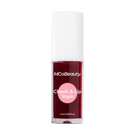 MCoBeauty Cheek & Lip Stain 2-in-1 Liquid Tint - Rosy Red