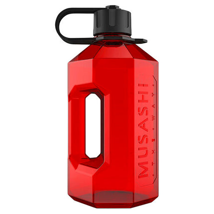 Musashi Red Water Jug Bottle 2.4L