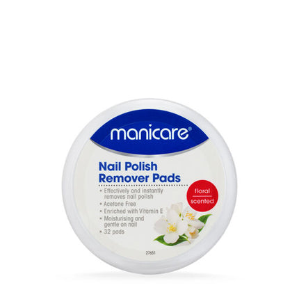 Manicare Nail Polish Remover Pads Coconut 32 pads