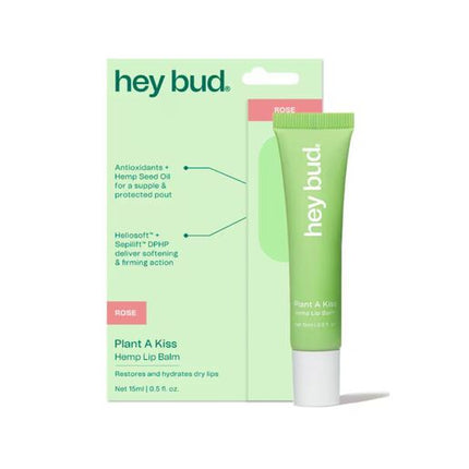 Hey Bud Hemp Lip Balm Rose 15ml