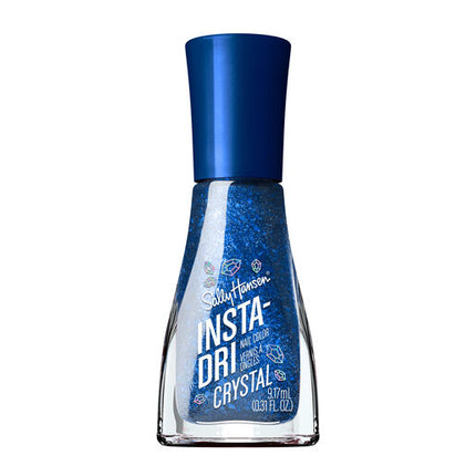Sally Hansen Insta-Dri Nail Polish Crystal Collection Cobalt Blue