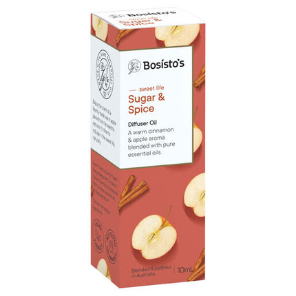 Bosisto's Sweet Life Sugar & Spice Diffuser Oil 10ml