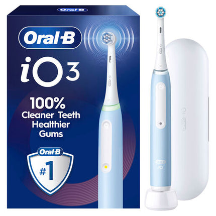 Oral-B iO3 Clean & Gum Protect Electric Toothbrush Ice Blue