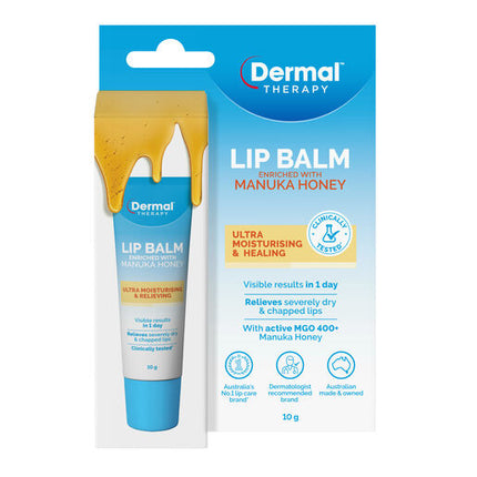 Dermal Therapy Lip Balm Enriched with Manuka Honey 10g