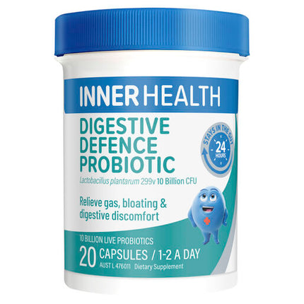 Inner Health Digestive Defence Probiotic 20 Capsules