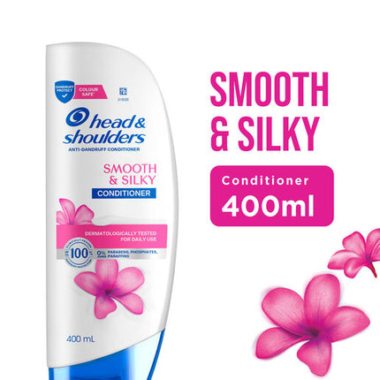 Head & Shoulders Smooth & Silky Anti-Dandruff Conditioner 400mL