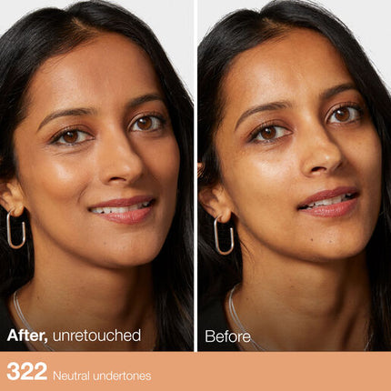 Maybelline Fit Me Matte & Poreless Mattifying Liquid Foundation 322 Warm Honey