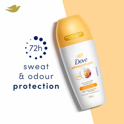 Dove Roll On Women's Advanced Care Passionfruit 50ml
