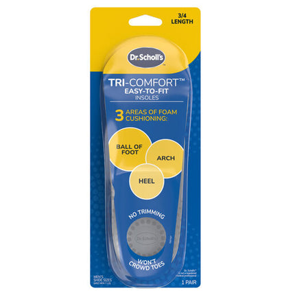 Dr Scholl Tri-Comfort Easyfit Insoles Men