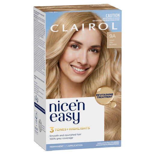 Clairol Nice 'N Easy 9A Natural Light Ash Blonde