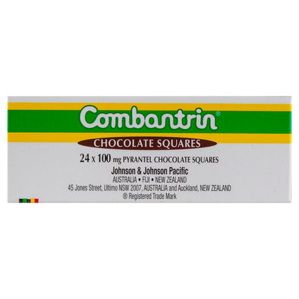 Combantrin Chocolate Squares 24 Pack