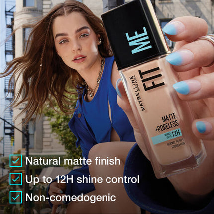 Maybelline Fit Me Matte & Poreless Mattifying Liquid Foundation 115 Ivory