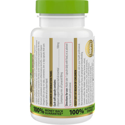 Caruso's Organic Oregano Oilcaps  60