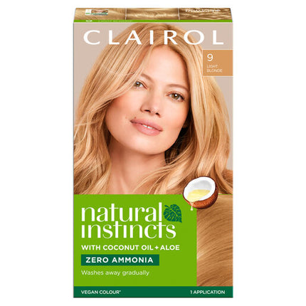 Clairol Natural Instincts 9 Light Blonde