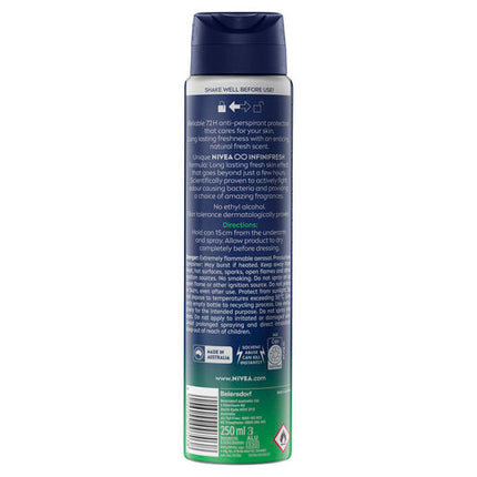 Nivea Men Fresh Sensation Anti-Perspirant Aerosol 250ml