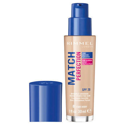Rimmel London Match Perfection Foundation Fair Ivory 81
