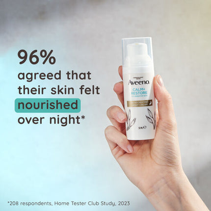 Aveeno Face Calm + Restore Sensitive Skin Re-hydrating Night Cream 50mL