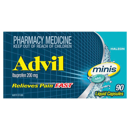 Advil Minis Liquid Capsules 90 Capsules