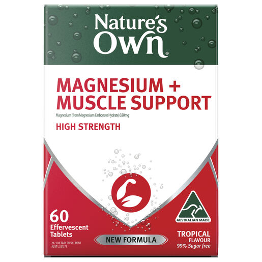 Nature's Own Magnesium + Muscle Support 60 Tablets