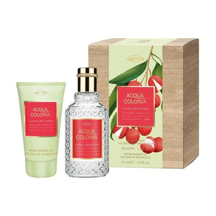 4711 Acqua Colonia Lychee & White Mint Eau de Cologne Gift Set