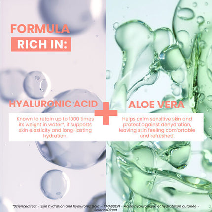 Avène Hydrance Hydrating Aqua Cream-in- Gel Moisturiser with Hyaluronic Acid for Dehydrated Skin - 50ml