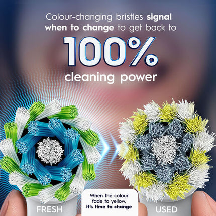 Oral-B Everyday Clean Electric Toothbrush Replacement Brush Heads, 4 Pack, Value Pack