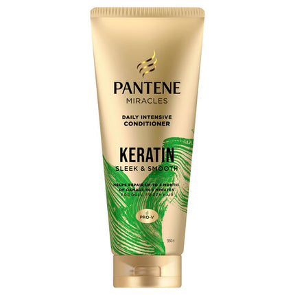 Pantene Miracles Conditioner Keratin Sleek & Smooth 350ml