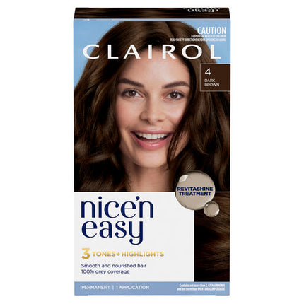 Clairol Nice 'N Easy 4 Natural Dark Brown