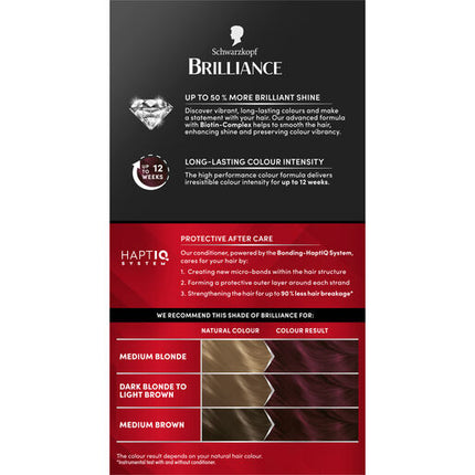 Schwarzkopf Brilliance Couture Collection 23 Burgundy Chic