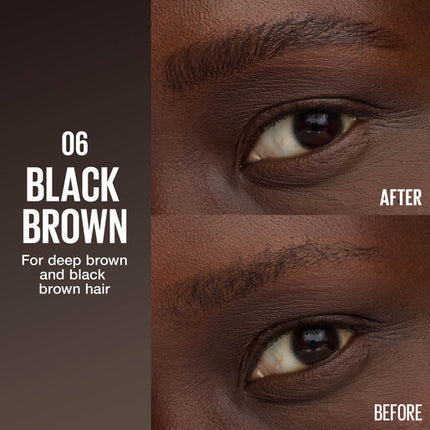 Maybelline Brow Inserts Brow Multiplying Tool Black Brown