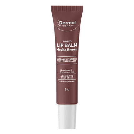 Dermal Therapy Tinted Lip Balm - Mocha Brown 8 g