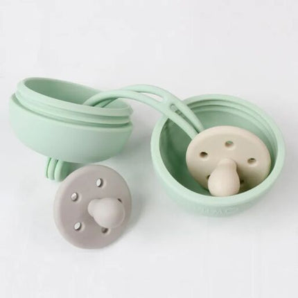 Plum Soother Storage Pod Olive