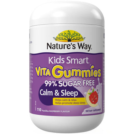 Nature’s Way Kids Smart Vita Gummies Smart Calm + Sleep 110s